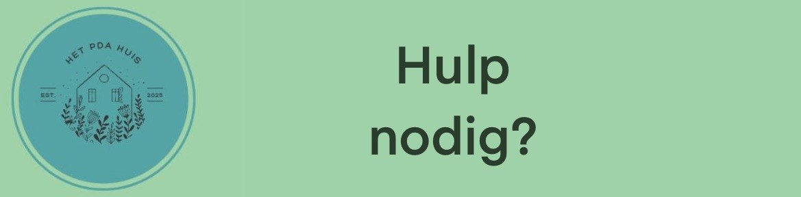 Hulp bij PDA. Hulp nodig?