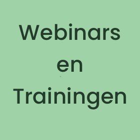 Webinars en trainingen